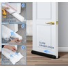 MAXTID Twin Door Draft Blocker Seal Large Door Gap Noise