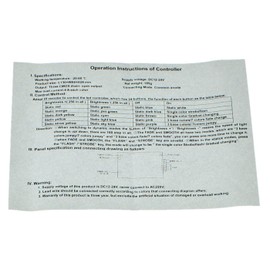 RGB LED 24 Key Controller 12...24V 144W 4-Pin RGB