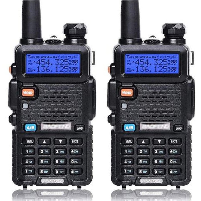 Baofeng UV-5R Ham Dual Band Two Way Radio 144-148/420-450Mhz,Nicama Walkie