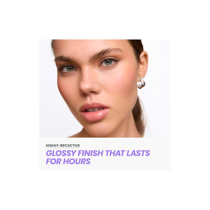 Wonderskin Lip Gloss - Clear Shine Top Gloss, Long Lasting