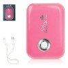 Ventilador Mini Eyelash Fan Rosa USB Secador Extensión de Pestañas