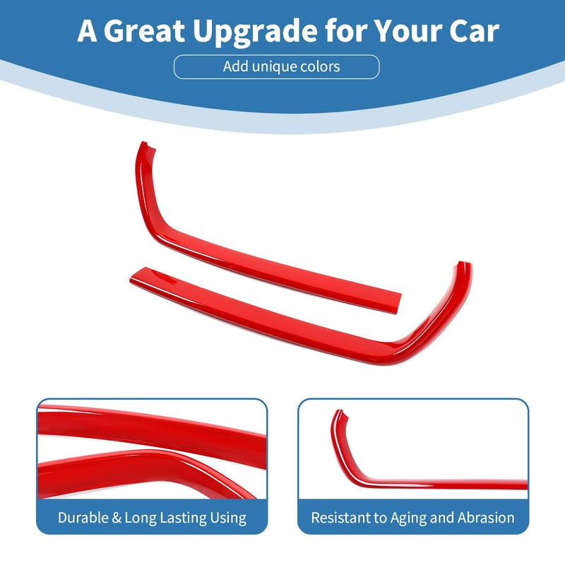 PDKLIN for Charger Grille Insert Trim Cover for Dodge Charger
