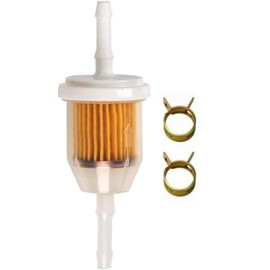 am116304 25 050 22-S1 Engine Fuel Filter 51 Micron 1/4" and 5/16" Inside Diameter Fuel Line for Kohler Engine CH11-CH16 CH18-CH25 CH410-CH450 SV470-SV740, Kt715-Kt730