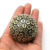 Cusdie D100 DND Metal Dice, 100 Sided Giant Metal Dice,