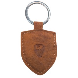 GERMANUS Wild Brown Leather Keyring
