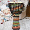 ENNBOM Djembe Lightweight African Drum Pattern Cloth Stitched Congo Drum