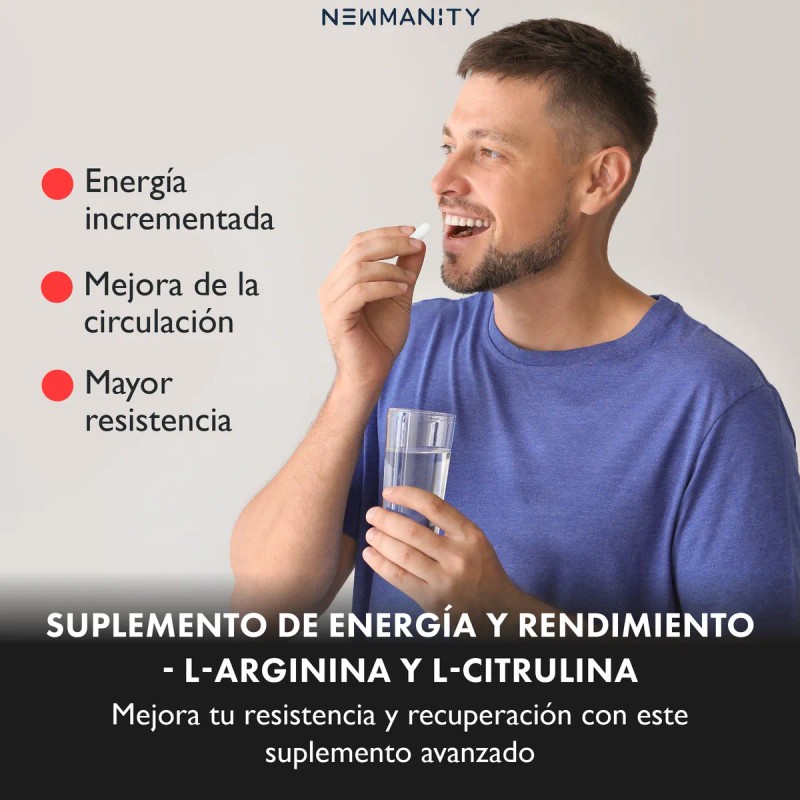 Suplemento en cpsula Newmanity MineralesVitaminas de Nitro NOX x 733mg