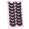 alicrown False Eyelashes Thick 20MM Lashes Fluffy Volume 3D Fake