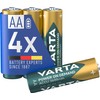 VARTA Rechargeable Ready2Use Pre-Charged AA Mignon Ni-Mh Battery (4-Pack, 2,600mAh,