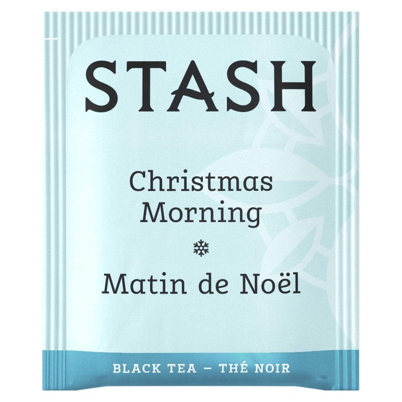 Stash Christmas Morning Black Tea, Non-GMO, 18 Tea Bags (Pack