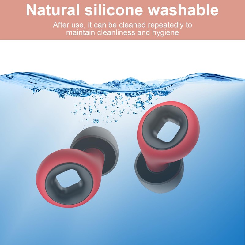 Artvive Ear Plugs for Sleeping, Snoring Silent Sleep Earplugs, Motorcycle