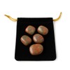 Pandiui23 Natural Dragon Bloodstone - 5 Polished Crystals with Energy Properties (Dragon Bloodstone, 5 PCS)