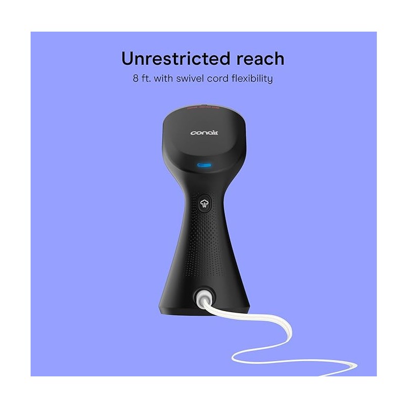 Conair Portable Handheld Garment Steamer - 1100W Compact Design