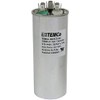 TEMCo 50+5 uf/MFD 370-440 VAC Volts Round Dual Run Capacitor
