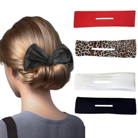 4 PCS Hair Bun Maker – Deft Styling Tool for Creating Perfect Buns & Updos – Easy-to-Use, Reusable Hair Accessories for All Hair Types