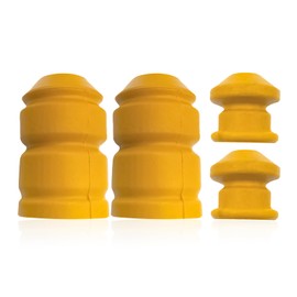 SMMS 4PCS Axle Bumper Rear and Front, Control Arm Jounce Bumpers for Hummer H3 H3T 2006 2007 2008 2009 2010, Bumper Stops Replace 15295277 15783030