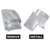 Yuesstloo Stretch Belt Mate Kit, 2PCS Metal Stretch Belt Remover