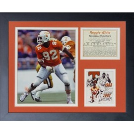 Legends Never Die "Reggie White Tennessee" Framed Photo Collage, 11 x 14-Inch