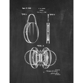Handbag Patent Print Chalkboard (18" x 24") M12918