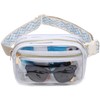 Clear Fanny Pack Stadium Approved，Bunnychill Clear Belt Bag Cross Body