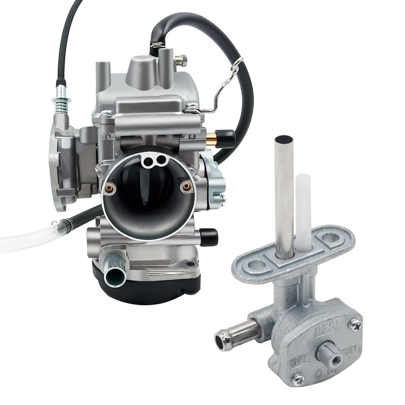 Carburetor & Petcock Fuel Valve for Ko-diak 400 450 2000-2006