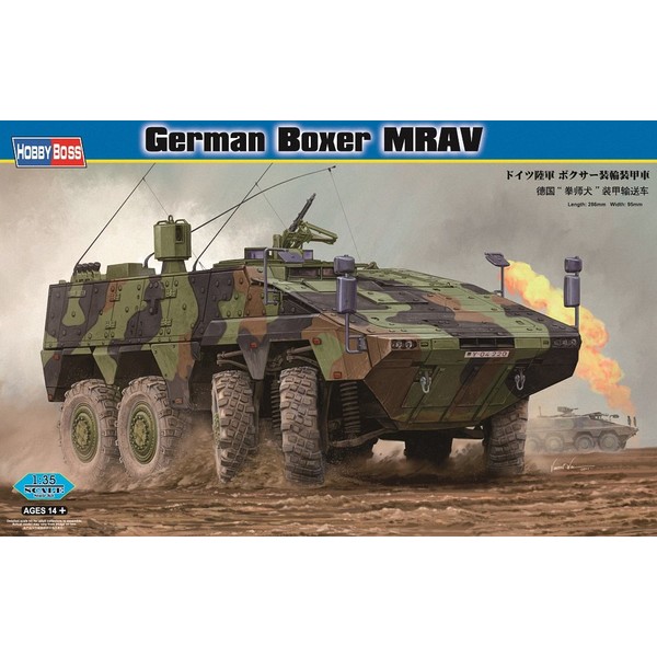 Hobby Boss German Boxer MRAV Vehicle Model Building Kit