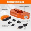 Motorcycle Lock Anti Theft Heavy Duty, Motorcycle Handlebar & Brake