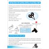 WILCHES PIGGYBACK FLOAT SWITCH WITH ADJUSTABLE COUNTERWEIGHT FOR SUMP PUMP,