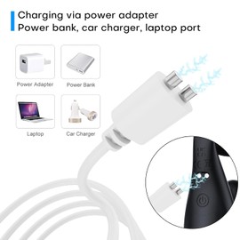 GODCREAT Magnetic Charging Cable Fast Magnetic Charging Replacement Cable Rechargeable Magnetic Charging Cable for Adult Toy