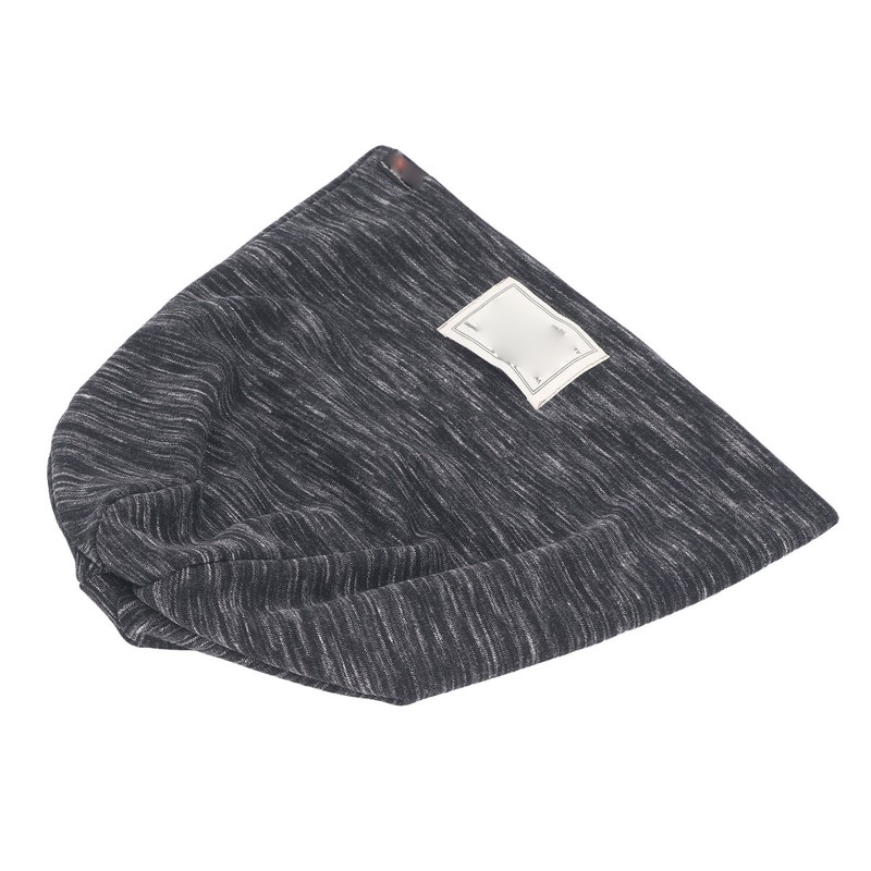 Anti Radiation Hat Black Striped Silver Fiber and Cotton Shielding