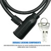 Max Limit Cable Bike Lock (Black)