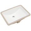 Sarlai Undermount Rectangular Vessel Sink - 20.5 x 14.5 inch