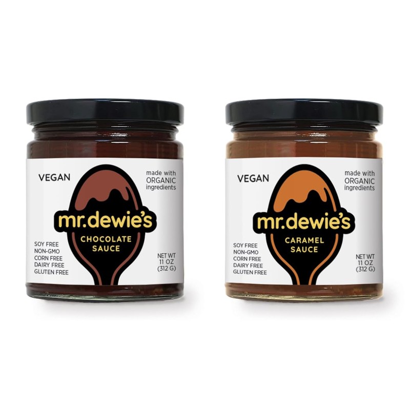 Mr. Dewie's Organic Vegan Dessert Sauces (Chocolate)