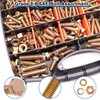 Taiss 618pcs Grade 8.8 Bolts and Nuts Kit,Bolt Assortment Kit