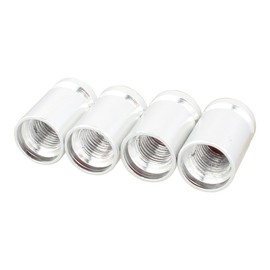 TOMALL Silver Bullet Shell Valve Caps for Automotive Offroad Truck Bike