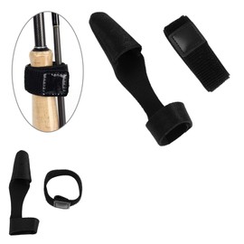 WANGCL 2 Pairs of Fishing Rod Sleeve, Expandable Neoprene Fishing Pole Glove Sleeve Cover Protector Cap + Rod Strap Set