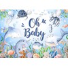 7X5FT Under The Sea Baby Shower Backdrop Oh Baby Newborn