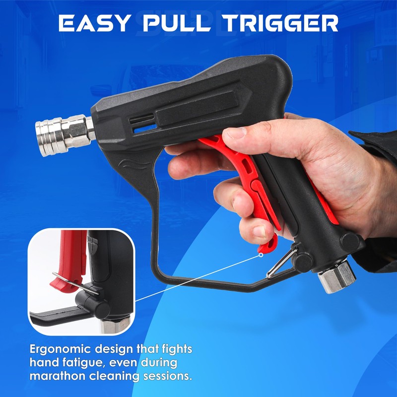 Javneo Short Pressure Washer Gun with Foam Cannon, Power Washer