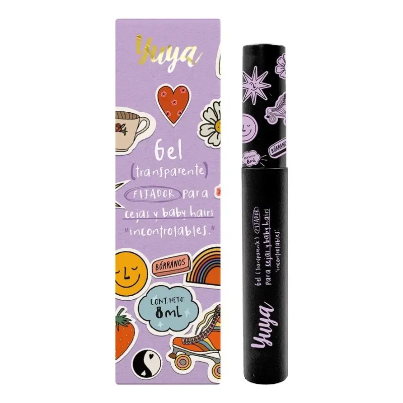 Gel Fijador De Cejas Transparente Larga Duración 8ml Yuya