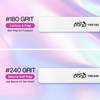 10pcs - PANA Jumbo Double-Sided Emery Nail File for Manicure,