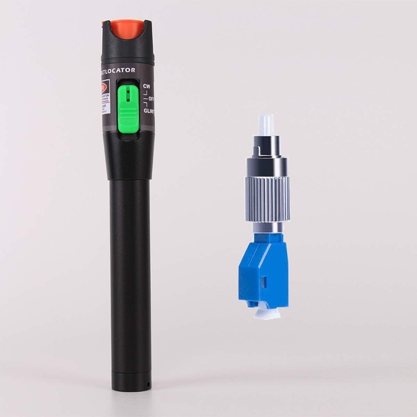 Visual Fault Locator 30KM, VFL Fiber Optic Tester Kit -