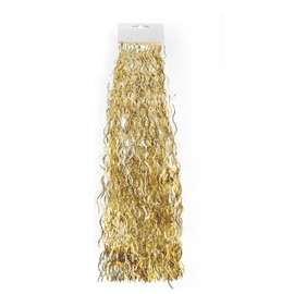 happymas Tinsel Christmas as Decoration & Decoration for Advent at Christmas - Christmas Tree & Christmas Tree (Gold)