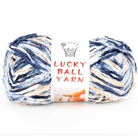 Soft Chenille Yarn Blanket Yarn,100g Crochet Yarn,Yarn for Crafts,Yarn for Crocheting,Fancy Yarn for Crochet,Crochet Yarn for Sweater/Hat/Blankets/DIY Craft(DarkBlue)