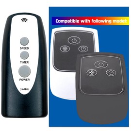 Mando a distancia de repuesto para Lasko 2033654B 2033654 1843 1844 2546 3540 3542 S18625 S18924 1646 1850 1854 1880 1885 2740 444444440 A20561 A20700 Ciclón Pedestal Ventilador vertical