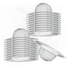 20 PCS Mesh Sink Strainer, 4.5" Diameter Stainless Steel Slop
