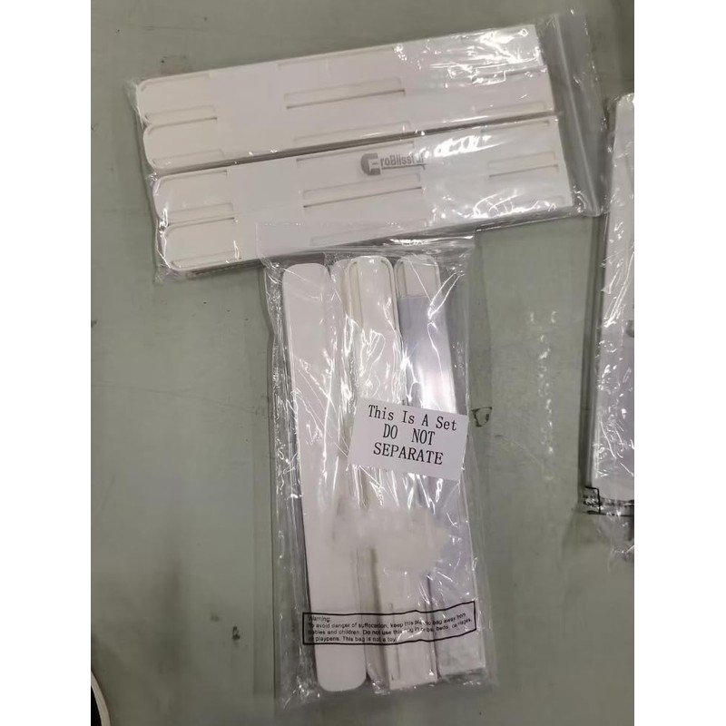 CroBlissful 4 Pcs Adhesive Sliders for Cabinets Pull Out Drawer