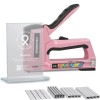 WORKPRO 6-in-1 Staple Gun Manual Brad Nailer w/4000PCS Staples Stapler