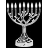 LED Electric Hanukkah Menorah - LED Tree of Life Chanukah