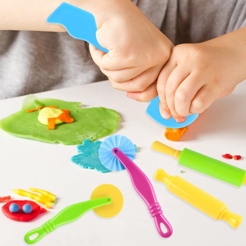 Bubuny Kneading Tool, Pack of 6 Modelling Tools, Plasticine Tools,