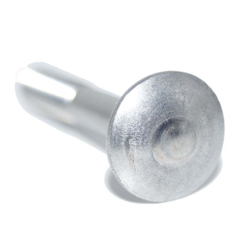 Carriage Bolts M10 x 35/35 Pack of 6 Round-Head Screws